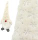 SASKA CHRISTMAS SKRZAT GNOM KRASNAL DEKORACYJNY BIAŁY 45CM 5