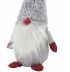 SASKA CHRISTMAS SKRZAT GNOM KRASNAL DEKORACYJNY SZARY 45CM 4
