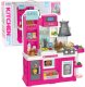 LeanToys Kuchnia Dla Dzieci Obieg wody, zmiana koloru żywności, para różowa 64 el. 1