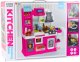 LeanToys Kuchnia Dla Dzieci Obieg wody, zmiana koloru żywności, para różowa 64 el. 3
