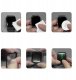 SZKŁO HYBRYDOWE TECH-PROTECT GLASS FLEX+ 2-PACK APPLE WATCH 4 / 5 / 6 / SE 1 / 2 / 3 (44MM) BLACK 4