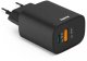Ładowarka Hama ŁADOWARKA 30W ENTRY LEVEL, 1X USB-C 1X USB-A, CZARNA 2