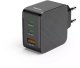 Ładowarka Hama ŁADOWARKA 65W ENTRY LEVEL 2X USB-C, USB-A, CZARNA 1
