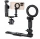 JJC Uchwyt Płytka Szyna Mocowanie do DJI Osmo Pocket 3 + Telefon MagSafe na 1/4 / HG-CS1 1