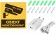 Kamera IP Blow Zewnętrzna kamera WiFi PTZ 4MP H-384 DualLens + panel słoneczny 7