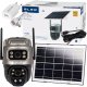 Kamera IP Blow Zewnętrzna kamera WiFi PTZ 4MP H-384 DualLens + panel słoneczny 9