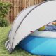 vidaXL Kopuła basenowa szary i pomarańczowy 336 x 322 x 160 cm 5