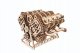 UGEARS Drewniane mechaniczne puzzle Motor V8 4