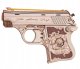 AFV RoboTime drewniana układanka Mini pistolet Justice Guard 1