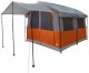 Namiot turystyczny vidaXL Namiot rodzinny Szary i pomarańczowy 324 x 255 x 230 cm 4