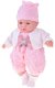 Interaktywna miękka lalka bobas gaworzy śmieje się 40 cm ZA5836 EDUKAMP 4