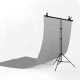 Statyw do Tła Fotograficznego Teł Zestaw do Studia Zaciski Etui 200x200cm 10
