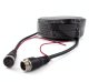 Kabel Przewód Wideo Video do Kamer Monitora Cofania 15m 4pin Skręcane Wtyki 2