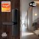 Inteligentna Klamka Tuya WiFi Wkładka Zamka Szyfr Kod RFID Odcisk Palca 12