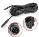 Przedłużacz Kabel Wideo 6m Gniazdo Wtyk 4pin do Kamer Cofania Rejestratorów 1