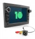 Radio samochodowe GoMedia Radio 2GB RAM Opel 7" LCD Nawigacja GPS Android Auto WiFi GSM Szary Kamera 1