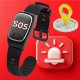Bransoletka 4G Lokalizator GPS Opaska Seniora SOS Pomiar Pulsu Temperatury 14