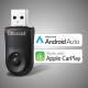 Radio samochodowe Ottocast Bezprzewodowy Adapter CarPlay Android Auto Mini Wireless CA505-T 4