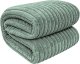 kontrast Koc embossed 160x200 green Lea soft light bedspread stylish addition 1