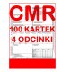PAPIRUS CMR List Transportowy 100 kartek - 4 fragmenty - 25 kompletów 1