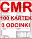 PAPIRUS List Transportowy 100 kartek - 3 odcinki - 33 komplety 1