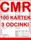 PAPIRUS List Transportowy 100 kartek - 3 odcinki - 33 komplety 3