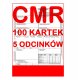 PAPIRUS CMR List Transportowy 100 arkuszy - 5 odcinków - 20 kompletów 5