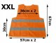 Verk Kamizelka Odblaskowa Pomarańczowa XXL 8