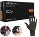 Mercator Medical Rękawice Nitrylowe 100 sztuk / Czarne / Rozmiar: 10 - XL / Nitrylex Black 14
