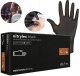 Mercator Medical Rękawice Nitrylowe 100 sztuk / Czarne / Rozmiar: 10 - XL / Nitrylex Black 16