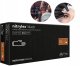 Mercator Medical Rękawice Nitrylowe 100 sztuk / Czarne / Rozmiar: 10 - XL / Nitrylex Black 10