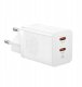 Ładowarka Baseus Ładowarka sieciowa GaN5 Pro 40W 2xUSB-C - biała 3