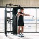HMS Brama do ćwiczeń ARES PRO z wyciągiem i stosem 290 kg 8