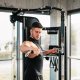 HMS Brama do ćwiczeń ARES PRO z wyciągiem i stosem 290 kg 9