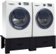 Pralka vidaXL Podstawka na Pralkę 2 pcs Czarny 64 x 55 x 32.5 cm Stal 2