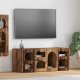 vidaXL Szafka pod telewizor Stare drewno 100 x 35 x 40 cm 1