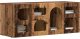 vidaXL Szafka pod telewizor Stare drewno 100 x 35 x 40 cm 3