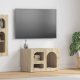 vidaXL Szafka pod telewizor Dąb sonoma 60 x 35 x 40 cm 1