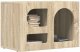 vidaXL Szafka pod telewizor Dąb sonoma 60 x 35 x 40 cm 3