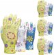 LEGO Rękawice ogrodowe Kolorowe Rozmiar: 8 - M RGARDEN-PU_8 - 12 szt. 2