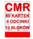 CMR List Przewozowy 80 kartek - 4 odcinki - 20 kompletów - 10 szt. 1