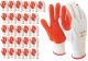 LEGO Rękawice Brukarskie / white-orange / Size: 10 - XL / OX-ORANGINA - 120 szt. 1