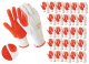 LEGO Rękawice Brukarskie / white-orange / Size: 10 - XL / OX-ORANGINA - 120 szt. 11