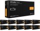 Rękawice Nitrylowe 100 sztuk / Czarne / Rozmiar: 6 - XS / Nitrylex Black - 10 szt. 1
