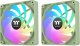 Wentylator Thermaltake CT120 Reverse ARGB Sync Matcha Green 2-pack (CL-F200-PL12MG-A) 1