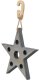 Trixie Zabawka Świąteczna dla gryzoni Gwiazda na przysmaki szara 14x17cm [TX-92655] 2