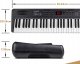 ALESIS Melody Keyboard dla początkujących 61 klawiszy 300 dźwięków zestaw 5