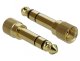 DeLOCK 85779 kabel audio 0,5 m 3.5mm Czarny, Szary 3