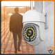 Bezprzewodowa Obrotowa Kamera WiFi 5MPx QHD QuadHD Alarm Powiadomienia PUSH 4