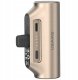 Powerbank Usams Powerbank PB79 Mini Tail Plug Portable 3000mAh USB-C beżowy 2